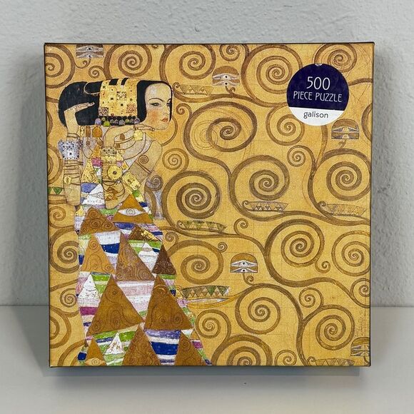 Gustav Klimt Expectation 500 piece Puzzle - Picture 1 of 4